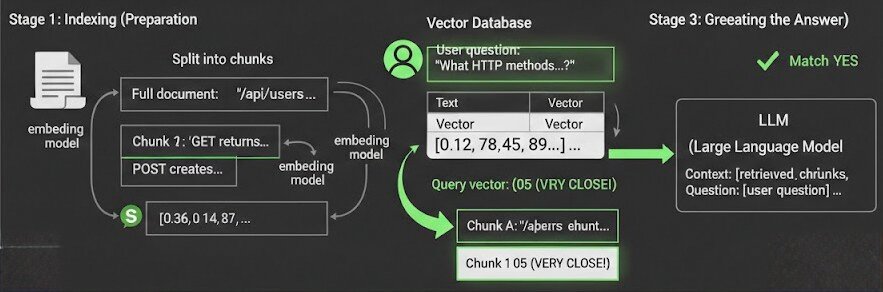 RAG Three Stages Overview